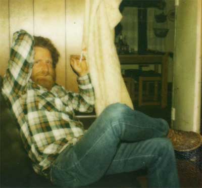 Harold Payne in his house on Coosa