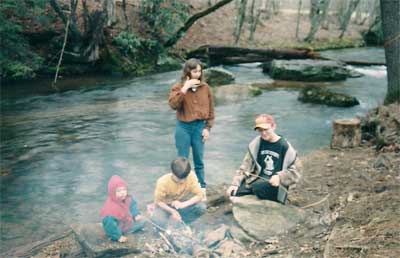 kids at Trout Camp