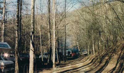 The road through Trout Camp
