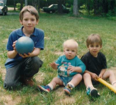 Adam, Raymond, and John