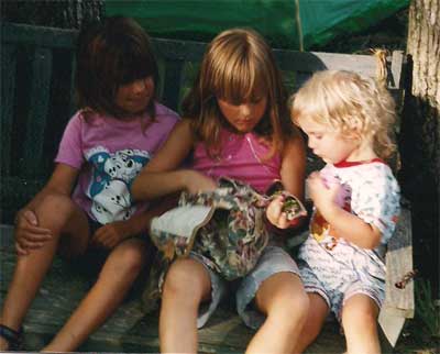 Three pretty girls