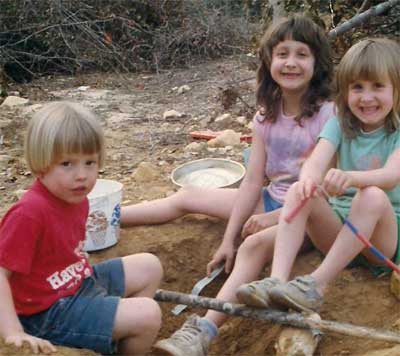 Adam, April, and Mitzi