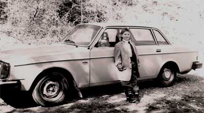 Adrian and a Volvo