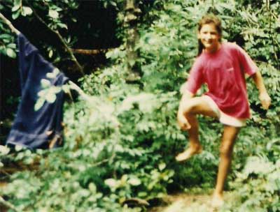 Angie at Sea Creek Falls