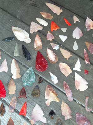 modern day arrowheads by Big John