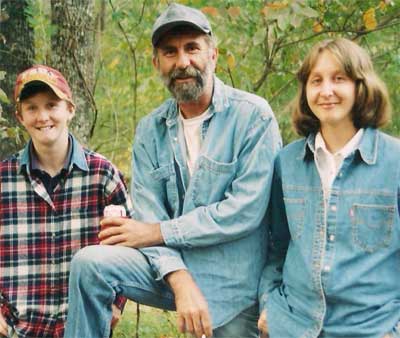 man and two teenagers