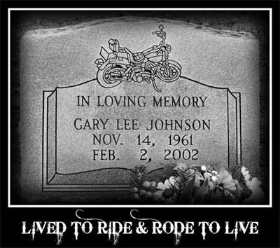 Gary Johnson memorial