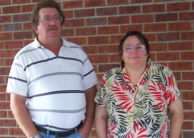 Eddie and Marie in 2008