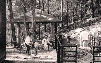 Horseshoes at Hambone's house