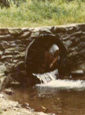 Jan in a culvert