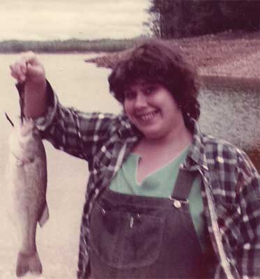 Jan with fish