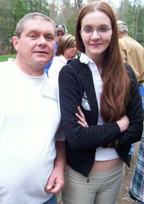 dad with teenage daughter
