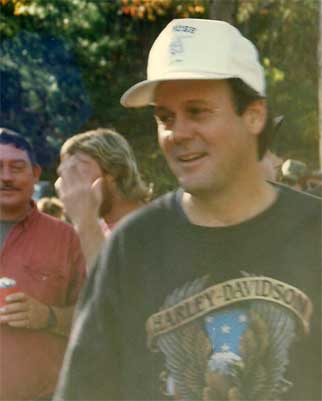 Rick Goode in ball cap