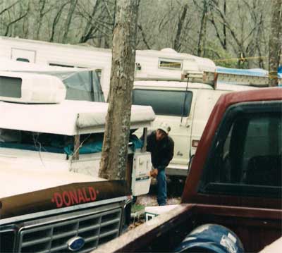 Snow at trout camp