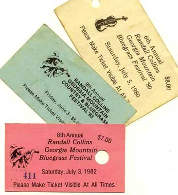 Randall Collins festival tickets