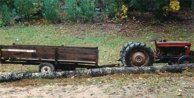 Edgar's tractor