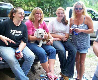 Trish, Crystal, Samantha, and Darlene
