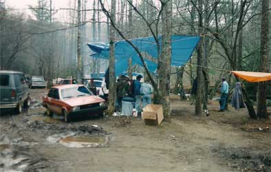 Mud at Trout Camp in the North Georgia Mountains