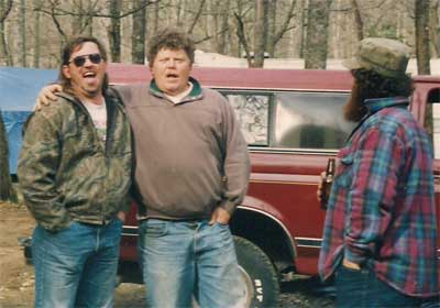 Laughing at Trout Camp in the North Georgia Mountains