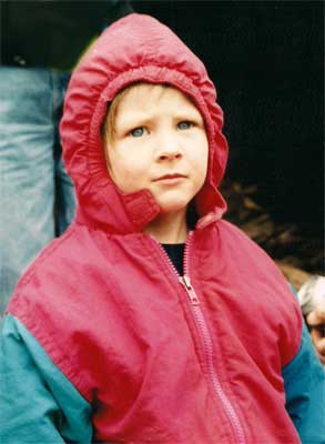 Girl at Trout Camp in the North Georgia Mountains